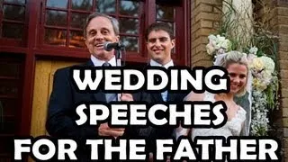 Sample Wedding Speech for the Father of the Groom