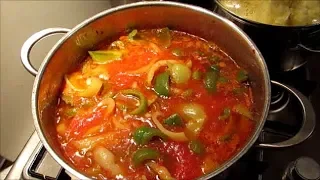 Лечо из перца и помидор Просто и вкусно