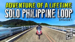 Solo Philippine Loop 2024 | Episode 1: The Adventure begins!