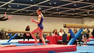 Naomi Elsing - Level 7 Gymnastics at Disneyland Hotel