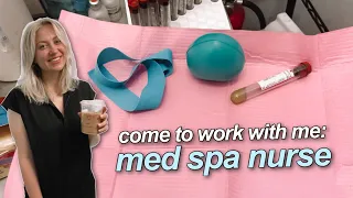 COME TO WORK WITH ME! *NURSE EDITION* | cosmetic nurse day in the life