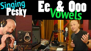 How to Sing & Place Those Pesky Ee & Ooo Vowels (Sing 'em High.. Low, Mixed, Chest, Head Voices)