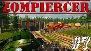 Zompiercer #7 - Два путя - Новое депо - выживаем в Zompiercer
