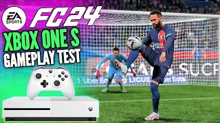 EA FC 24 XBOX ONE S GAMEPLAY VEJA COMO ESTÁ RODANDO