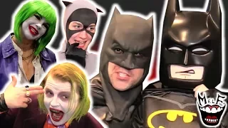 Batman & Joker Rule Comic Con!! | Real Life Superhero Movie!!