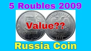 Russian 5 Roubles 2009 Coin Value Update