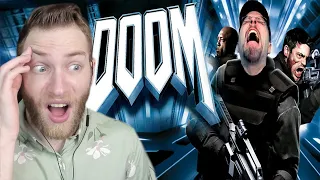 HOW DID THEY EVEN DO THIS?! Reacting to "Doom" by Nostalgia Critic