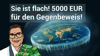 Flacherdler schuldet mir 5000 Euro 😂! Er bietet Astrophysiker Geld für Flacherd-Widerlegung #notflat