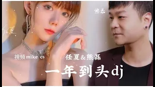 任夏&熊磊 - 一年到头 (dj版) - yi nian dao tou - [动态歌词-pinyin lyrics]