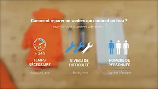 [TUTO] Réparer ses waders qui contiennent un trou