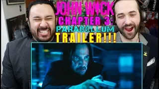 JOHN WICK: CHAPTER 3 - Parabellum TRAILER REACTION!!!