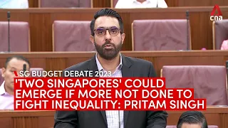 'Two Singapores' could emerge if more not done to fight inequality, warns Pritam Singh