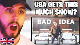 Brit Reacts to British Winters Ain't Got Nothing on the American Midwest