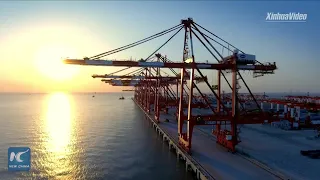 World's largest automated container terminal resumes full operation in China