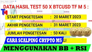 Cara Scalping Crypto M5 Menggunakan Bollinger Band Dan RSI