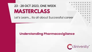 Pharmacovigilance Masterclass