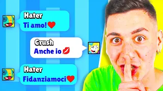 MI FINGO UNA RAGAZZA E TROLLO IL MIO HATER SU BRAWL STARS!