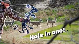 HUNTING an Overpopulated GOLF COURSE! (This place was LOADED!!) Deer Management