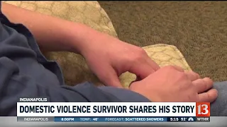 Domestic violence survivor shares his story