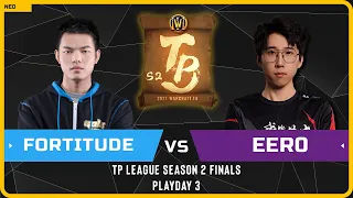 WC3 - [HU] Fortitude vs Eer0 [UD] - Playday 3 - TP League Season 2 Finals