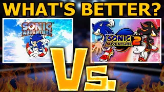 Sonic Adventure VS. Sonic Adventure 2 Which game comes out on top?