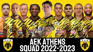 AEK ATHENS FC Squad 2022/2023 | AEK ATHENS FC | Super League 1