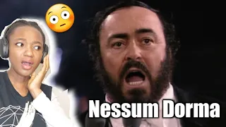 First Time hearing Pavarotti | Nessun Dorma W..T...!