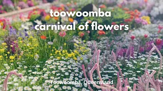 Visiting TOOWOOMBA CARNIVAL OF FLOWERS 2023 | VLOG | Picnic Point, Queens Park, Botanic Garden