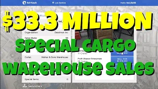 GTA Online: $33.3 MILLION SALE 5 Large Warehouses on Double Money #gta #gta5