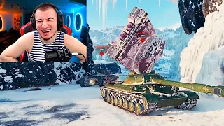 БЛАДИ СМОТРИТ World of Tanks Приколы #124 (Они Заполонили Весь Рандом)