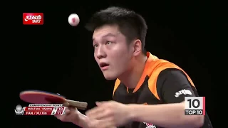 Самые крутые в мире розыгрыши очков в 2018 году в ITTF по версии DHS