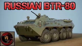 Russian BTR-80 Armored Personnel Carrier