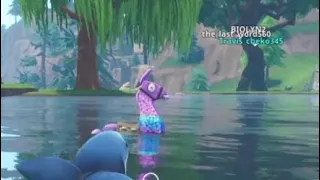 Sharkboy and no lava girl(FORTNITE)