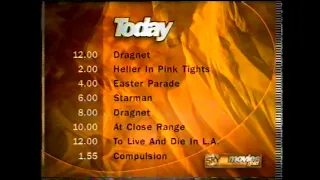 Trailer Continuity Break Sky Movies Gold UK TV 1996