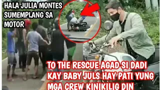 JULIA MONTES NATUMBA SA MOTOR TODO RESCUE AGAD SI DADI MARTIN MGA KASAMAHAN NIYA KINILIG SA KNILA