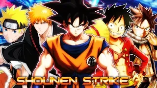 GOKU vs NARUTO vs LUFFY vs ICHIGO vs NATSU! SHOUNEN STRIKE - ANIME MOVIE