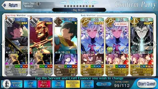 [Fate/Grand Order] Hot Springs (40AP Archer / Female Restricted Node) 3 Turn Farm with Double Merlin