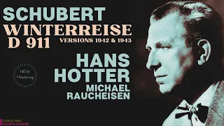 Schubert - Winterreise D 911 / REMASTERED (Century's record.: Hans Hotter, M.Raucheisen 1942 & 1943)