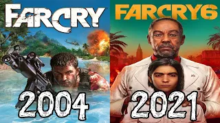 Evolution of Far Cry Game 2004- 2021