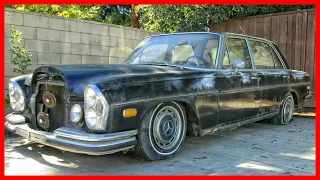 Abandoned Luxury Mercedes Benz 300SEL 6.3 1967