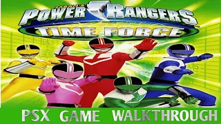 POWER RANGERS TIME FORCE PSX Game Walkthrough