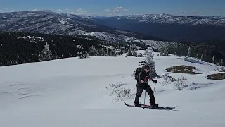 Splitboarding Anthony Peak March 2024