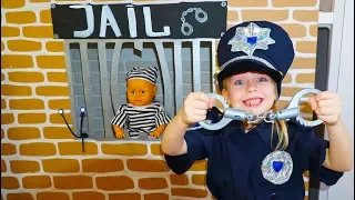 Margarita Pretend Play Police with Doll Diana