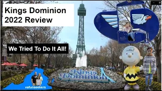 Kings Dominion Review Doswell, Virginia-Tumbili, Intimidator 305, Twisted Timbers, & More