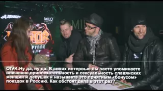 DE [Ru subs] 2015-11-02 Interview with Oomph! for Oomph! Вконтакте I Vkontakte