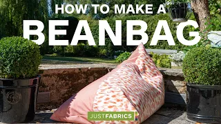 How To Make a Bean Bag | Just Fabrics