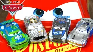 New Disney Cars Clutch Aid Next Gen Silver Edition Jackson Storm Chick Hicks with Story Sets Piston