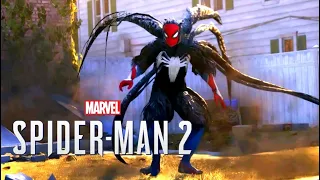 New Peter Spider Man To Symbiote Transformation In Marvel's Spider Man 2 Scenes