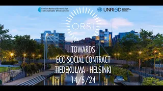 Towards Eco-Social Contract - Live @Tiedekulma 14.5.2024