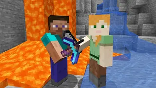 ALEX VS STEVE IN MINECRAFT BY BORIS CRAFT PART 6